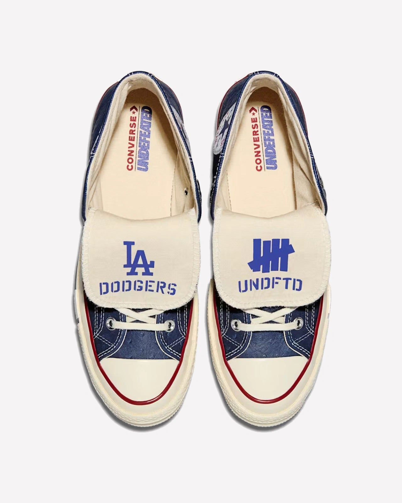 Converse Chuck Taylor All Star Hi Undefeated x Los Angeles Dodgers Ostrich