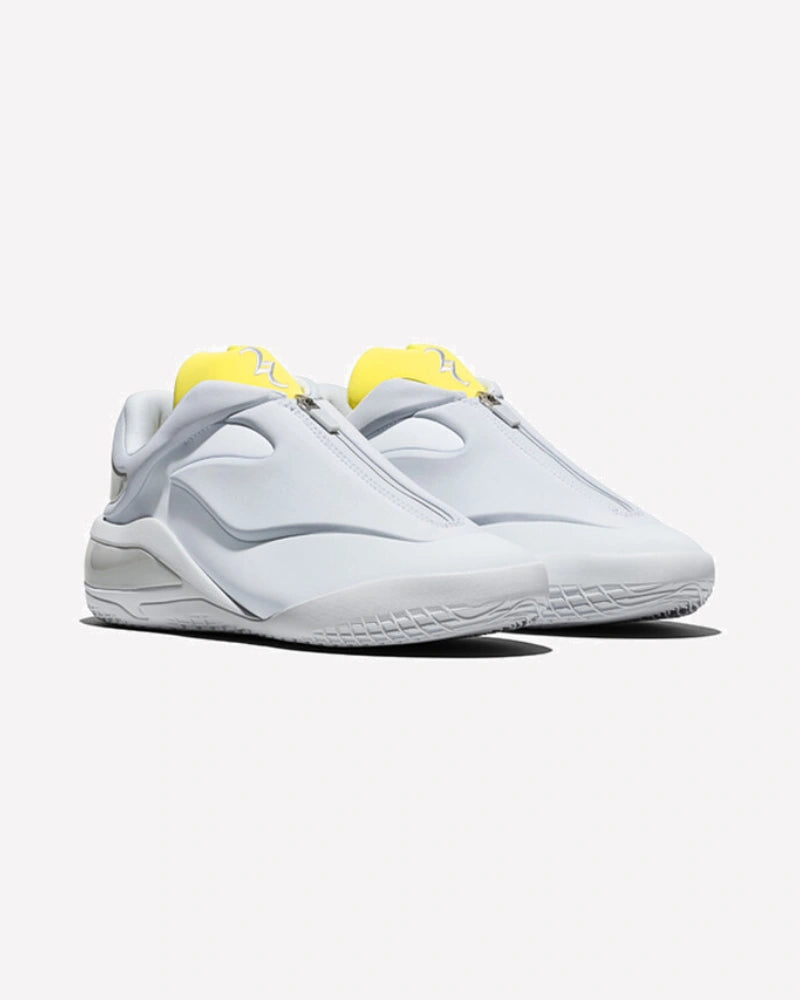 Converse SHAI 001 Ghosted Daydream Yellow — detalle del talón