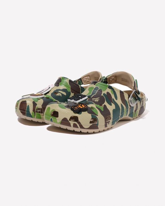 Crocs Classic Clog ABC Camo Green — vista superior