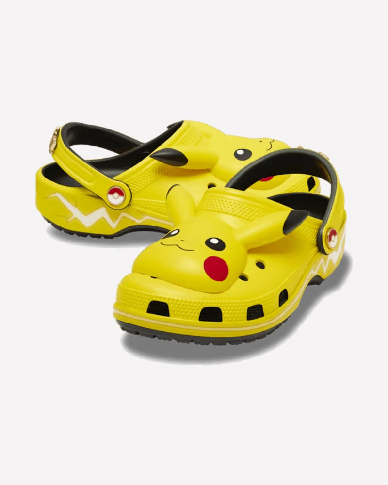 Crocs Classic Clog Pokémon Pikachu 30th Anniversary — vista superior