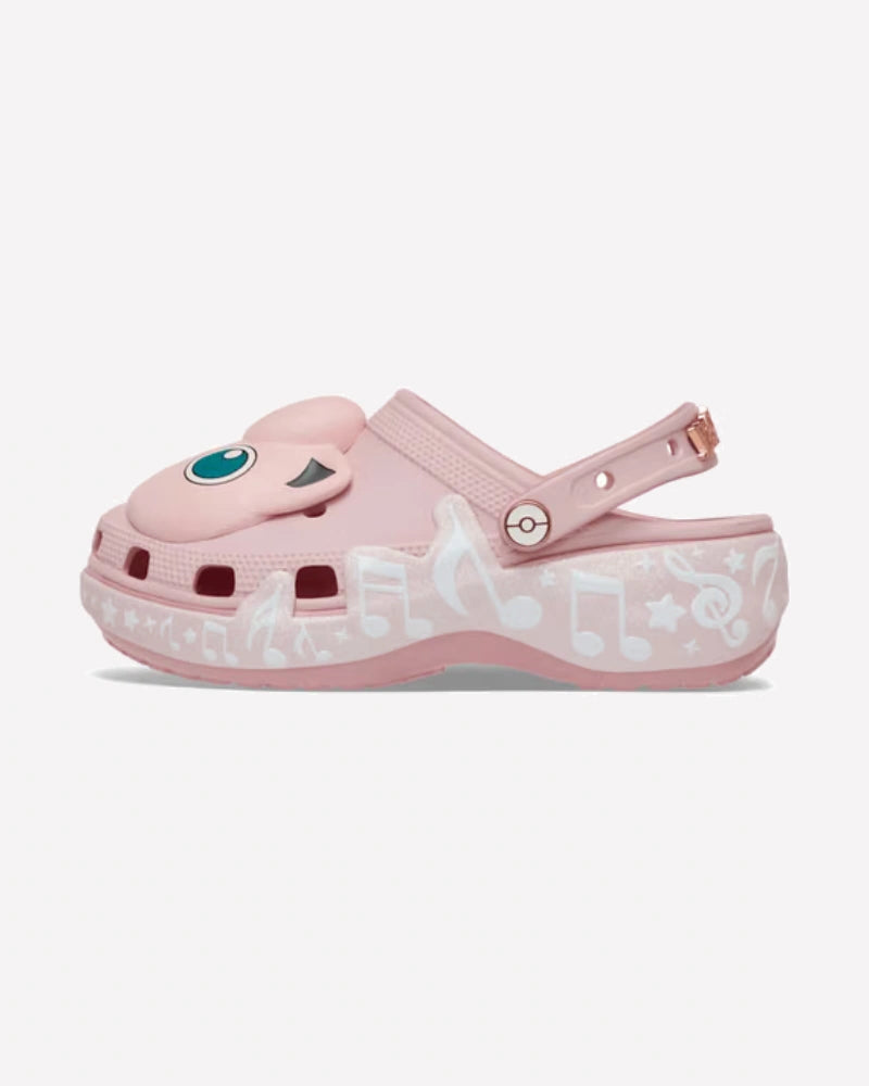 Crocs Classic Platform Clog Pokémon Jigglypuff 30th Anniversary