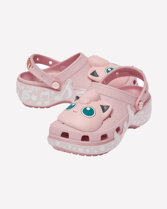 Crocs Classic Platform Clog Pokémon Jigglypuff 30th Anniversary