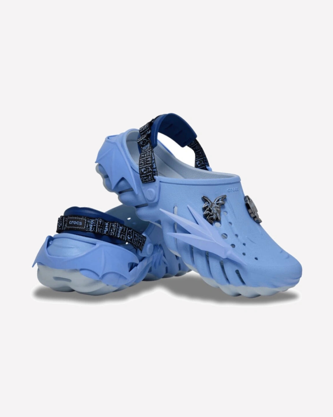Crocs Echo Clog Yu-Gi-Oh! Blue-Eyes White Dragon — vista superior