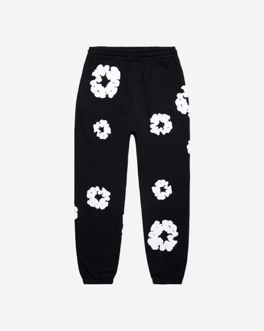 Denim Tears The Cotton Wreath Sweatpants Black