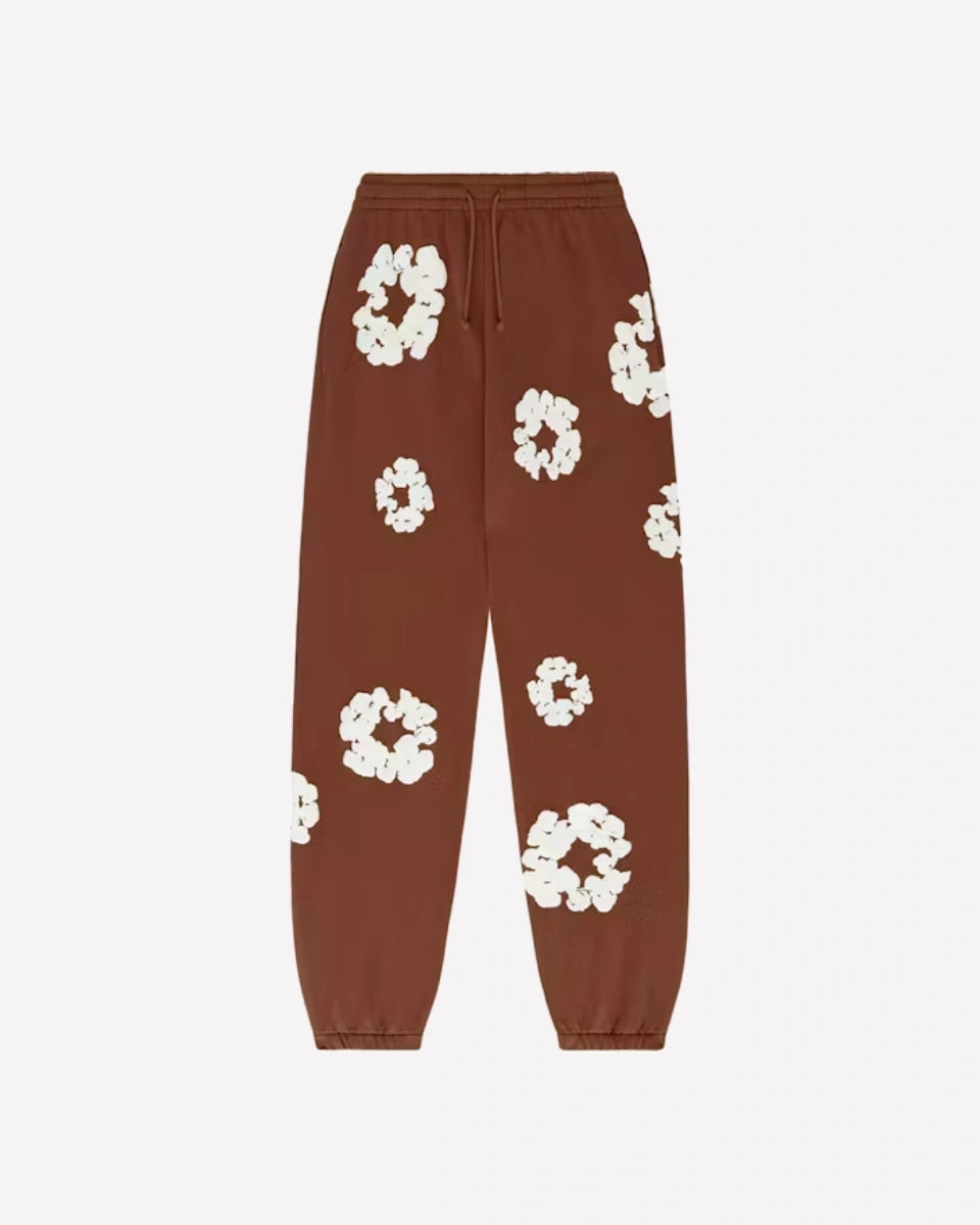 Denim Tears The Cotton Wreath Sweatpants Brown