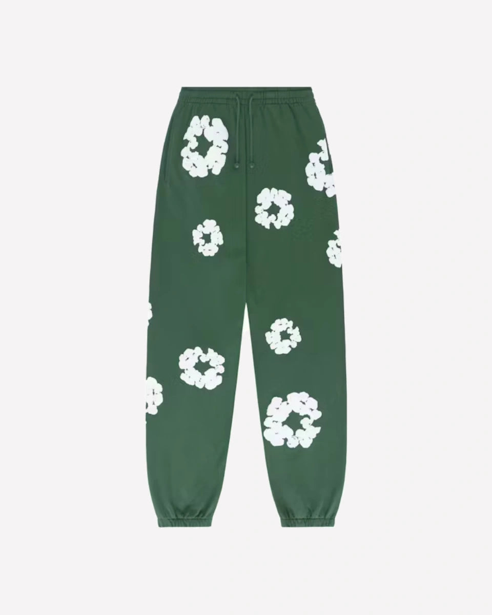 Denim Tears The Cotton Wreath Sweatpants Green