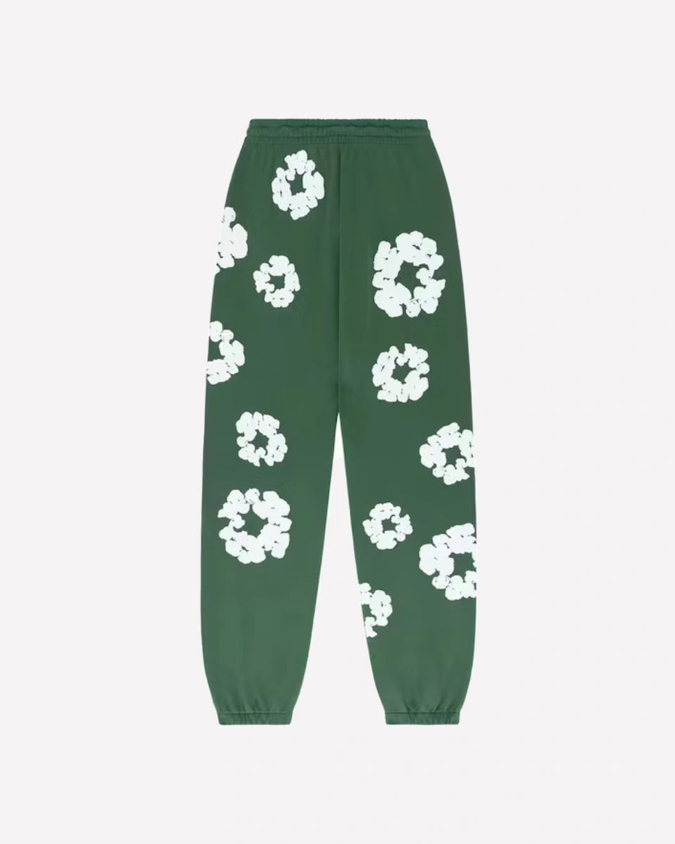 Denim Tears The Cotton Wreath Sweatpants Green