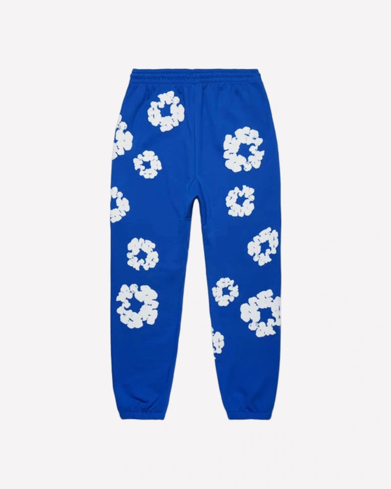 Denim Tears The Cotton Wreath Sweatpants Royal Blue
