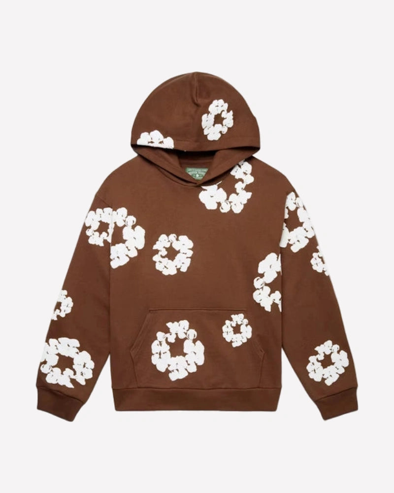 Denim Tears The Cotton Wreath Sweatshirt Brown