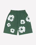 Denim Tears The Cotton Wreath Shorts Green