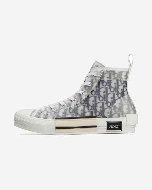Dior B23 High Top Logo Oblique — vista lateral