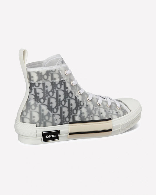 Dior B23 High Top Logo Oblique — detalle del patrón