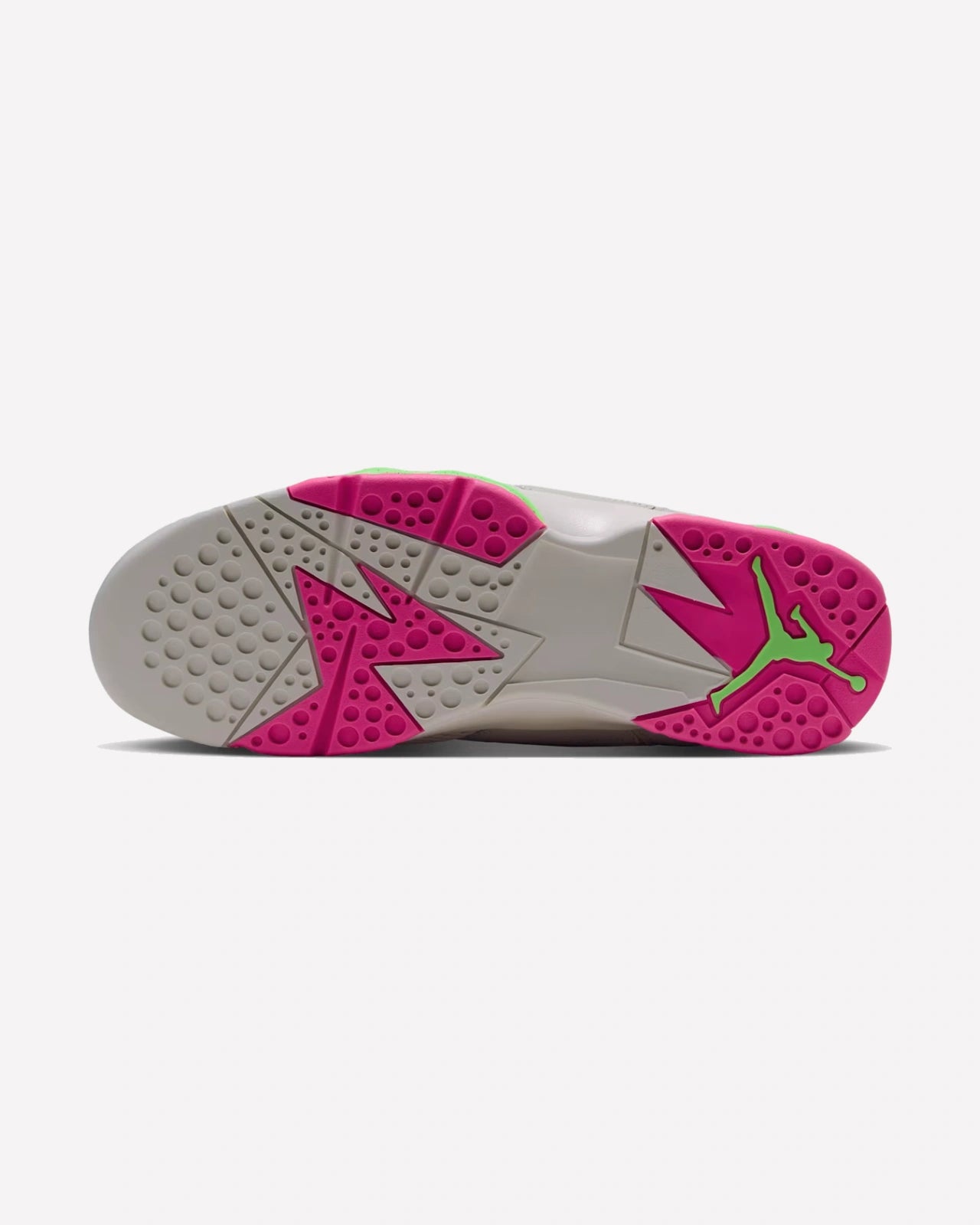 Jordan 7 Retro Tennis Day — detalle del upper