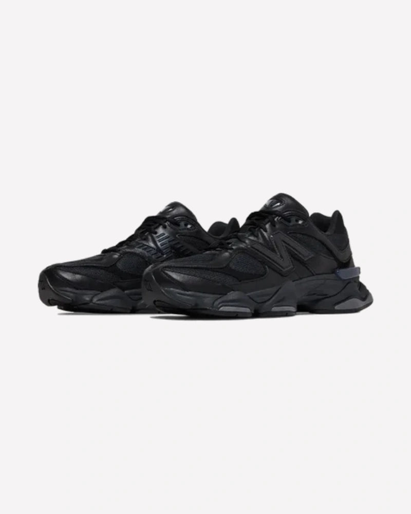 New Balance 9060 Triple Black Leather