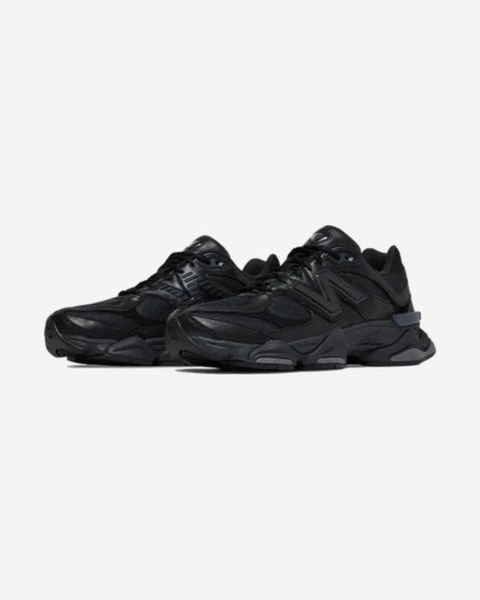 New Balance 9060 Triple Black Leather