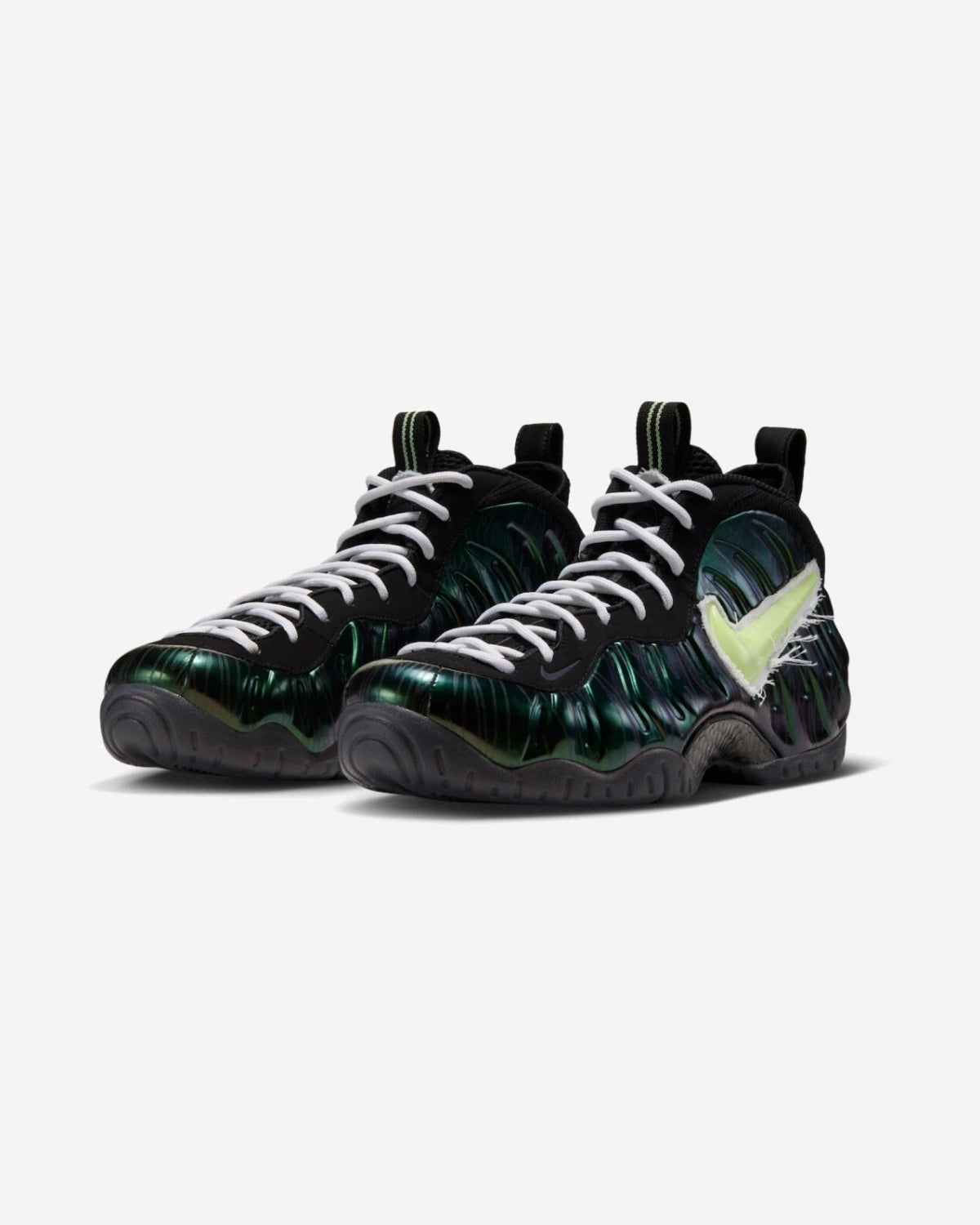 Nike Air Foamposite Pro Oregon Mummy Duck — vista superior