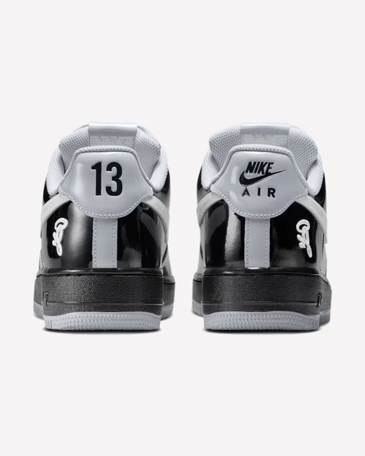Nike Air Force 1 Low Central Cee Black White Smoke Grey
