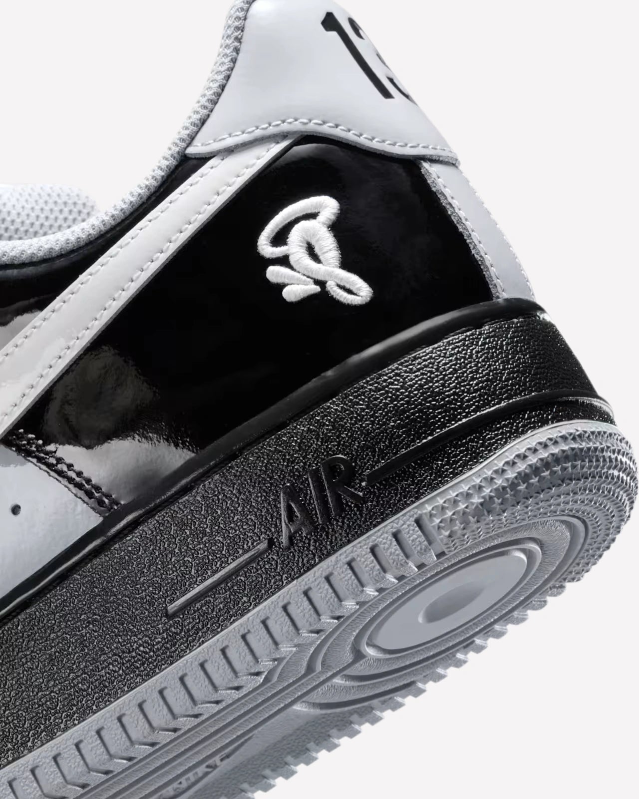 Nike Air Force 1 Low Central Cee Black White Smoke Grey