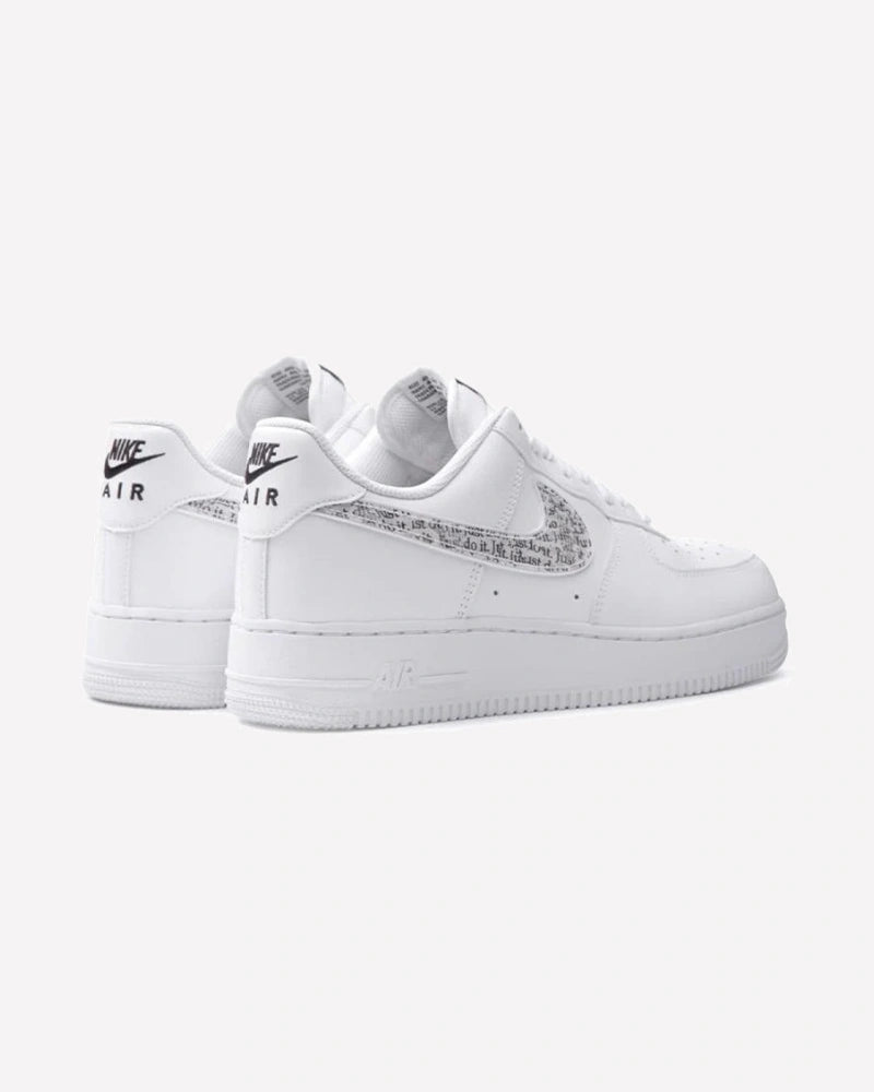 Nike Air Force 1 Low Just Do It Pack White Clear