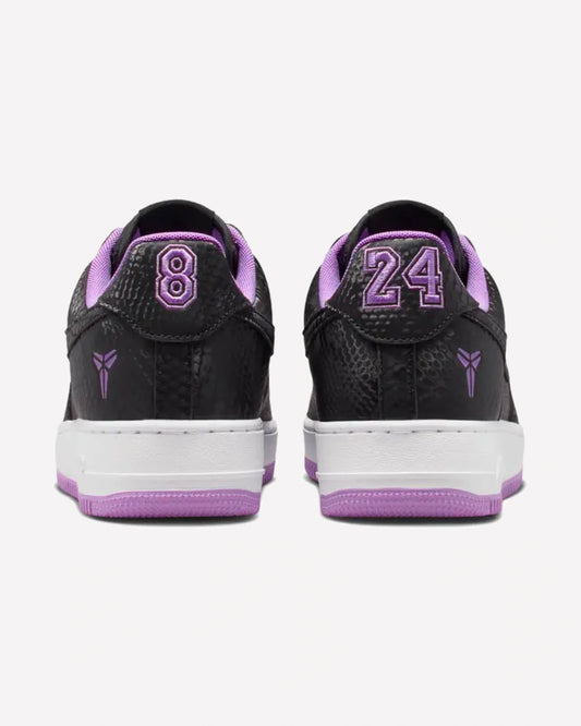 Nike Air Force 1 Low Kobe Bryant Forever Black Purple Stardust
