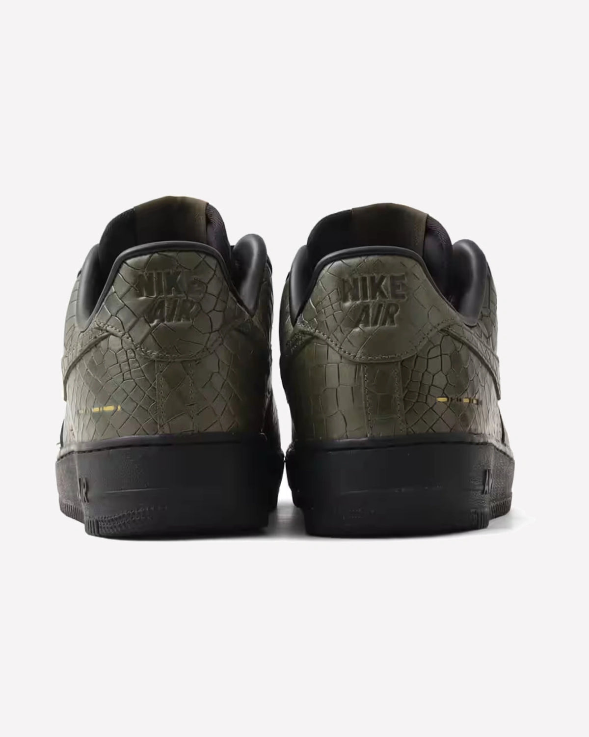 Nike Air Force 1 Low Morse Code Cargo Khaki Croc