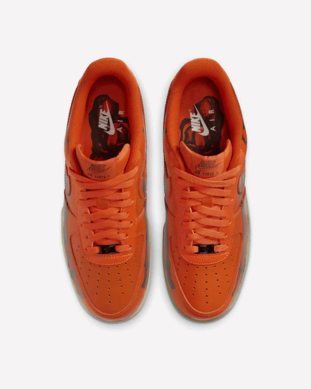 Nike Air Force 1 Low Orange Skeleton Halloween (2020)