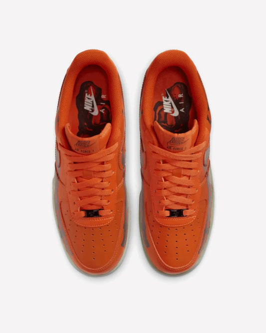 Nike Air Force 1 Low Orange Skeleton Halloween (2020)