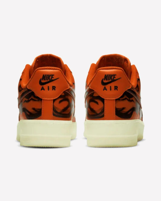 Nike Air Force 1 Low Orange Skeleton Halloween (2020)