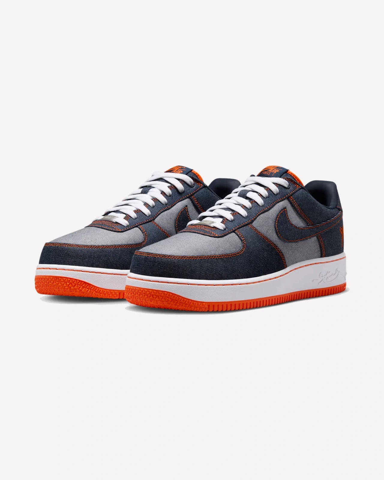 Nike Air Force 1 Low Protro Kobe Bryant Denim Obsidian Safety Orange