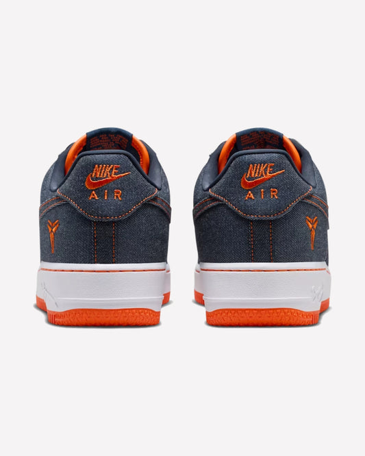 Nike Air Force 1 Low Protro Kobe Bryant Denim Obsidian Safety Orange