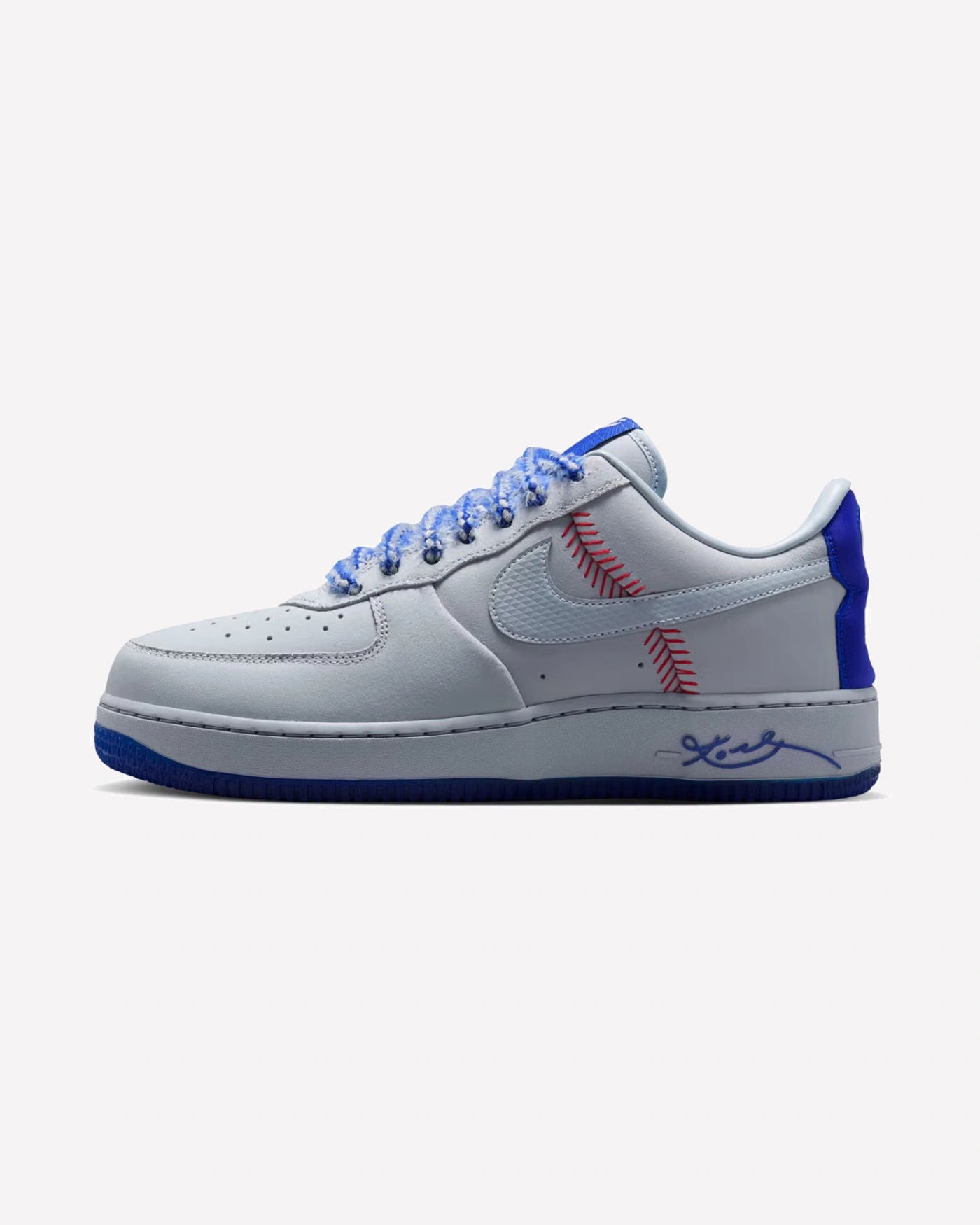 Nike Air Force 1 Low Kobe Bryant Dodgers — vista lateral