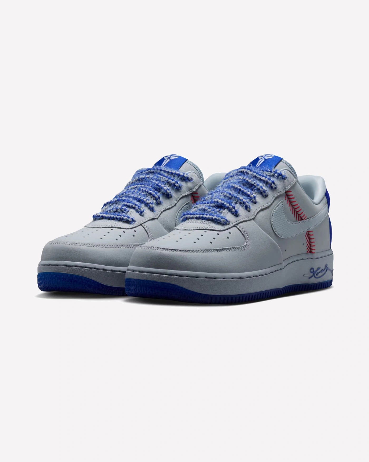Nike Air Force 1 Low Kobe Bryant Dodgers — vista superior