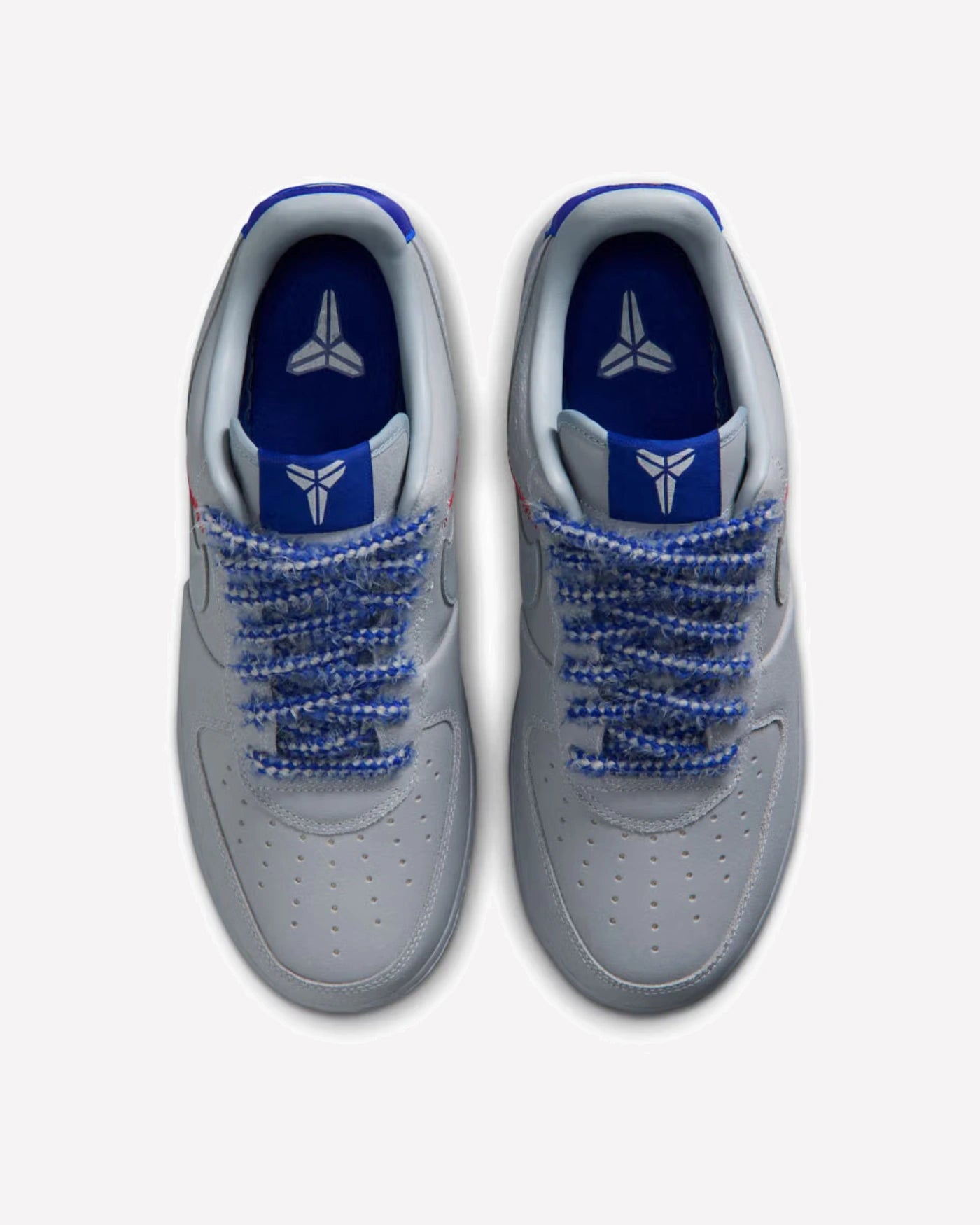 Nike Air Force 1 Low Kobe Bryant Dodgers — detalle del talón