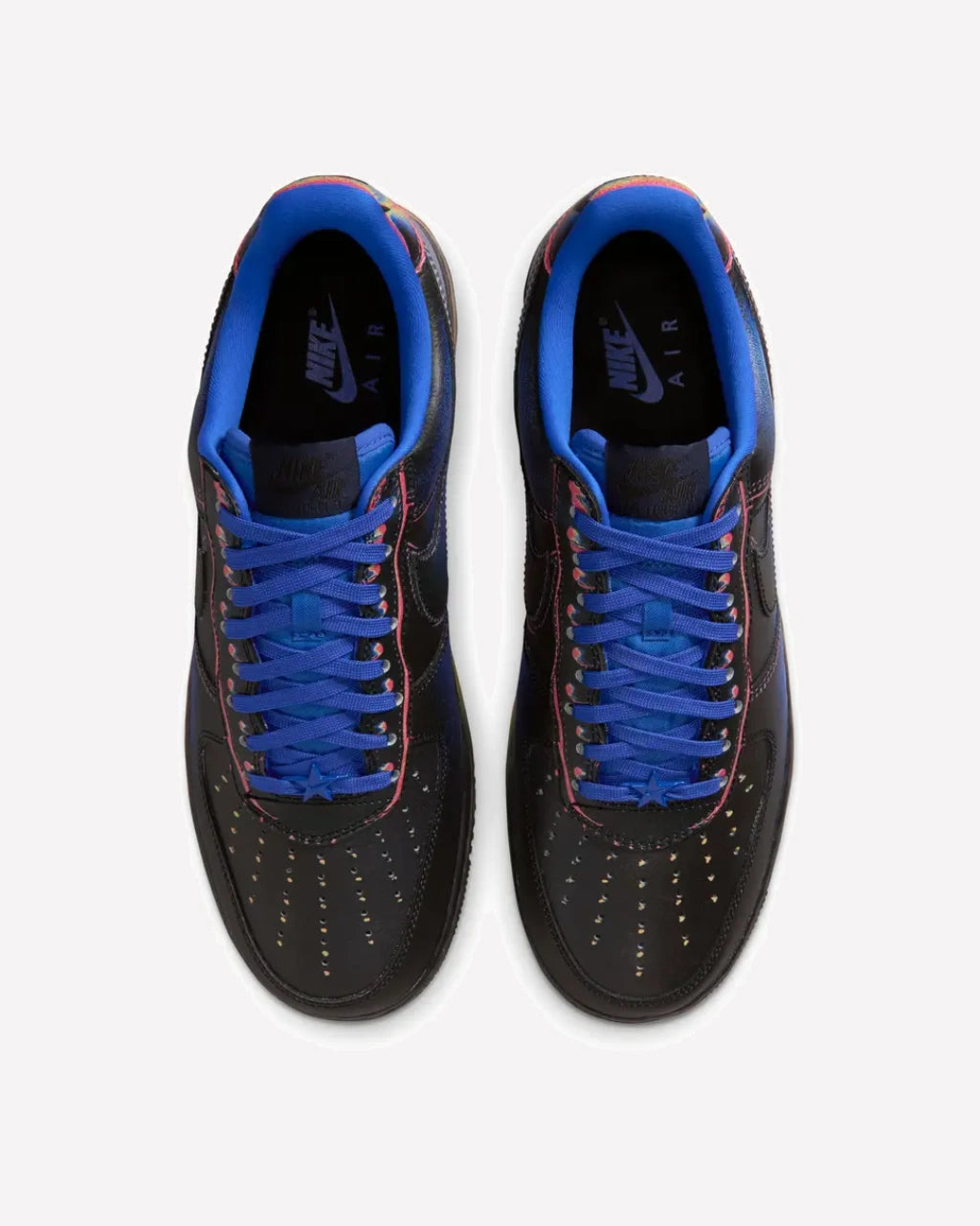 Nike Air Force 1 Low Retro Heat Map Black Racer Blue