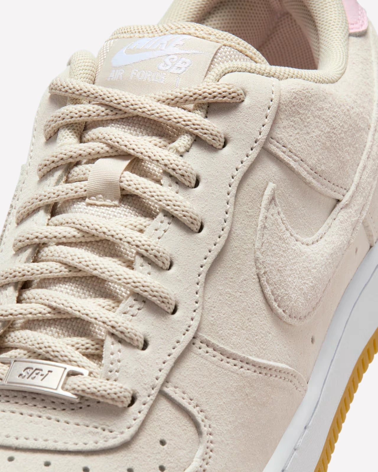 Nike Air Force 1 Low SB Light Orewood Brown Pink