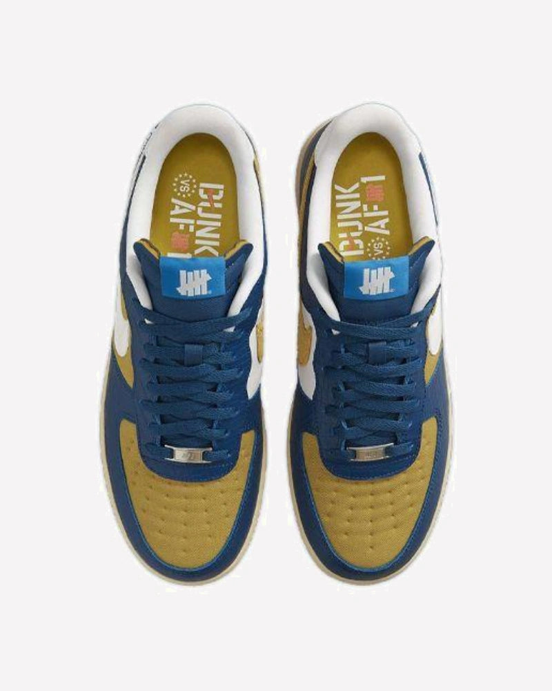 Nike Air Force 1 Low SP Undefeated 5 On It Blue Yellow Croc