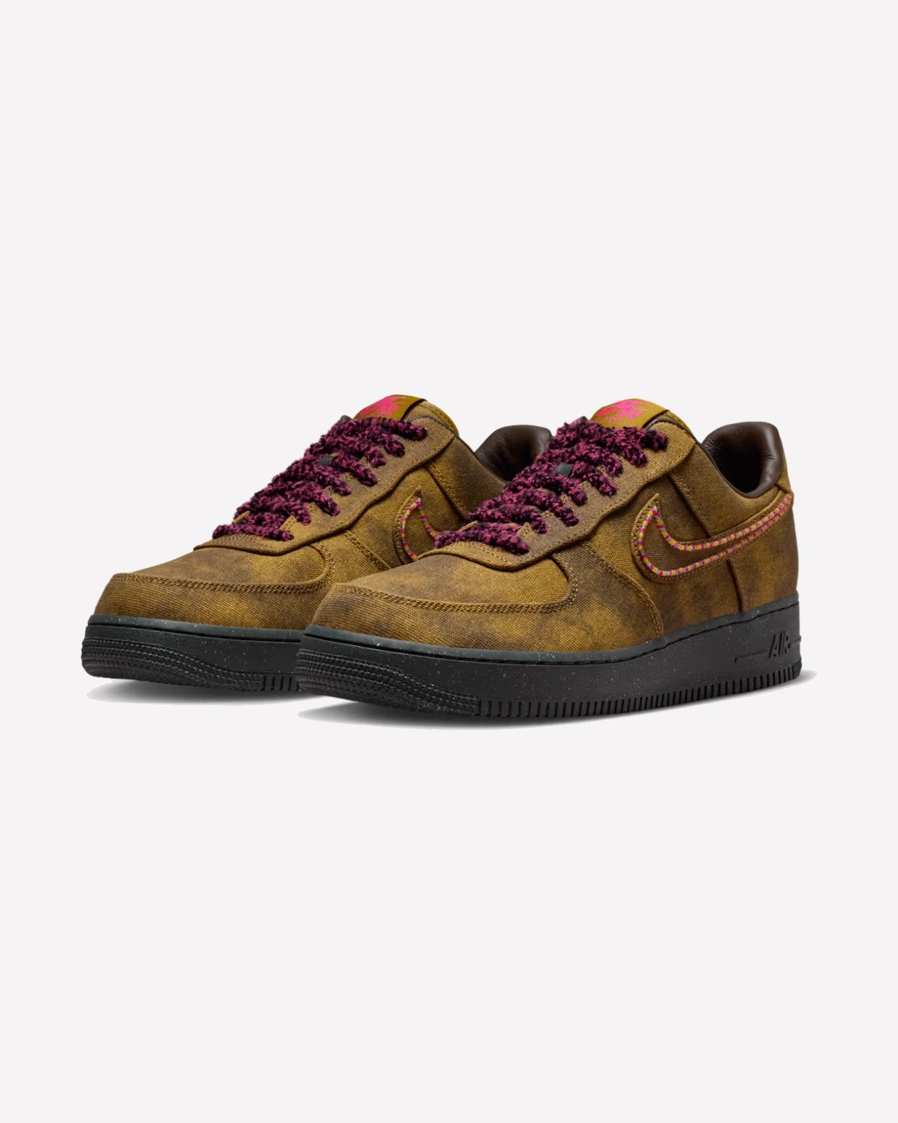 Nike Air Force 1 Low '07 QS Boucle Desert Moss Fierce Pink