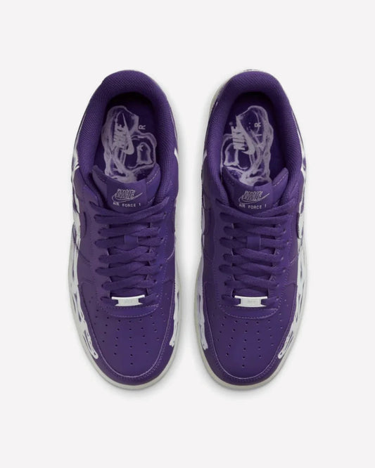 Nike Air Force 1 Low '07 QS Purple Skeleton Halloween (2021)