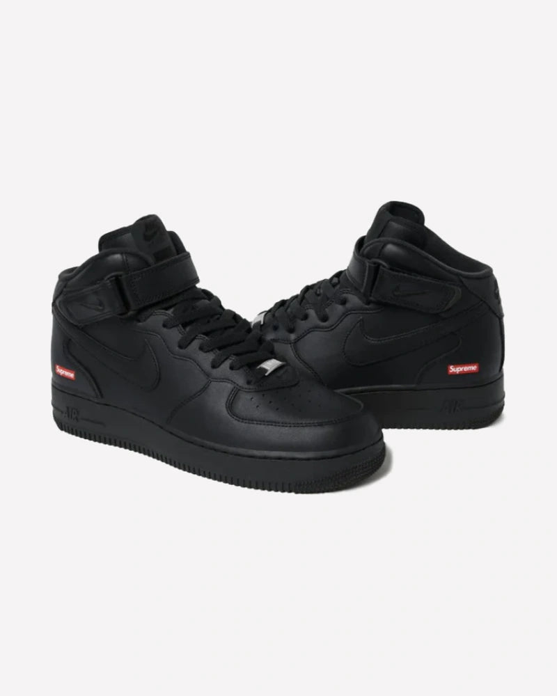 Nike Air Force 1 Mid Supreme Black