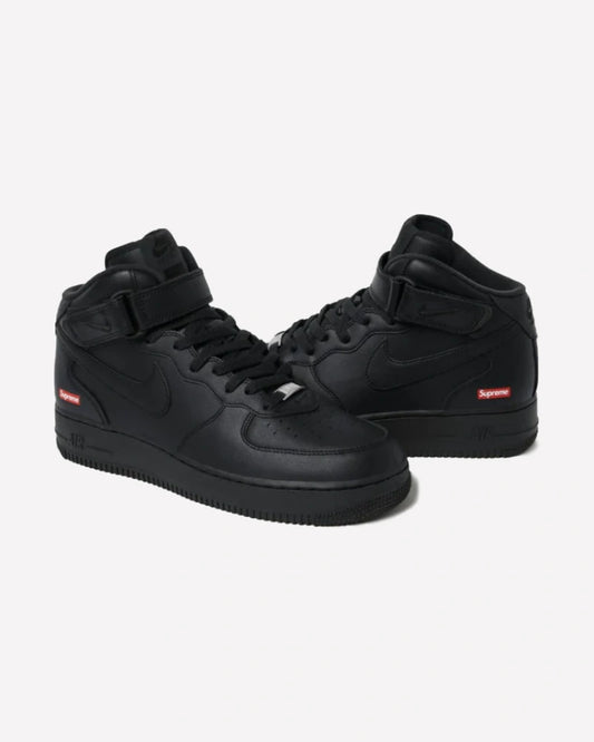 Nike Air Force 1 Mid Supreme Black
