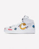 Nike Air Force 1 Mid Supreme NBA White