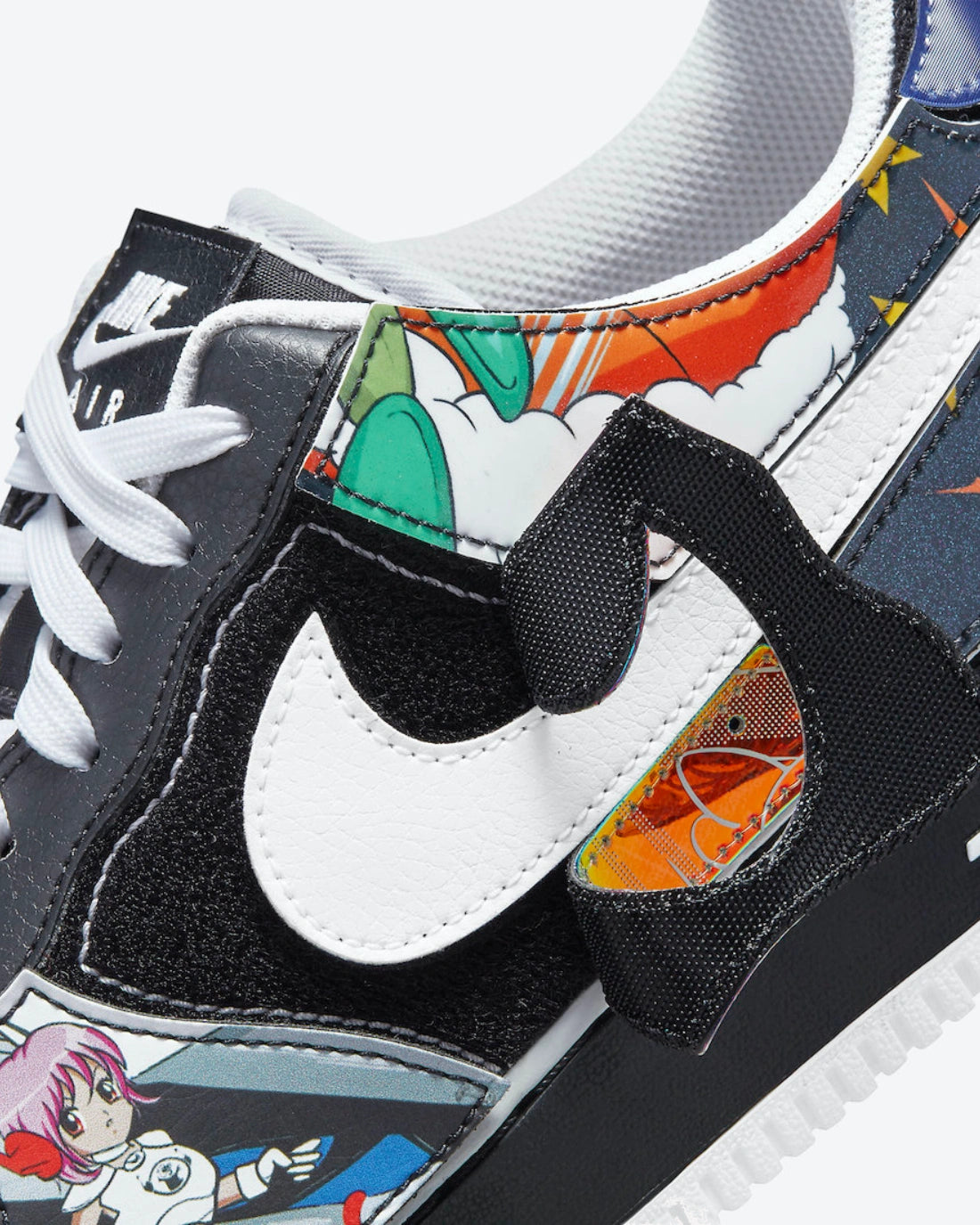 Nike Air Force 1/1 Low Mighty Swooshers — Vista lateral derecha