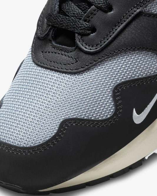 Nike Air Max 1 Patta Waves Metallic Silver White Black