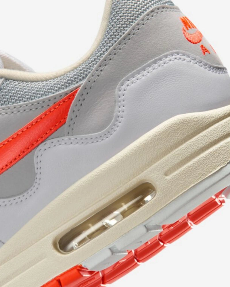 Nike Air Max 1 Patta Waves White Hyper Crimson