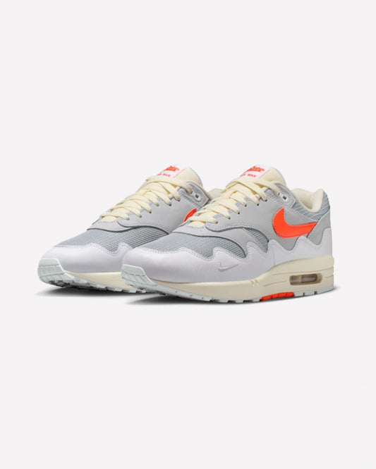 Nike Air Max 1 Patta Waves White Hyper Crimson