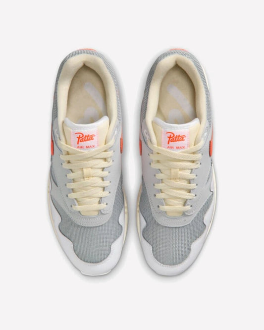 Nike Air Max 1 Patta Waves White Hyper Crimson