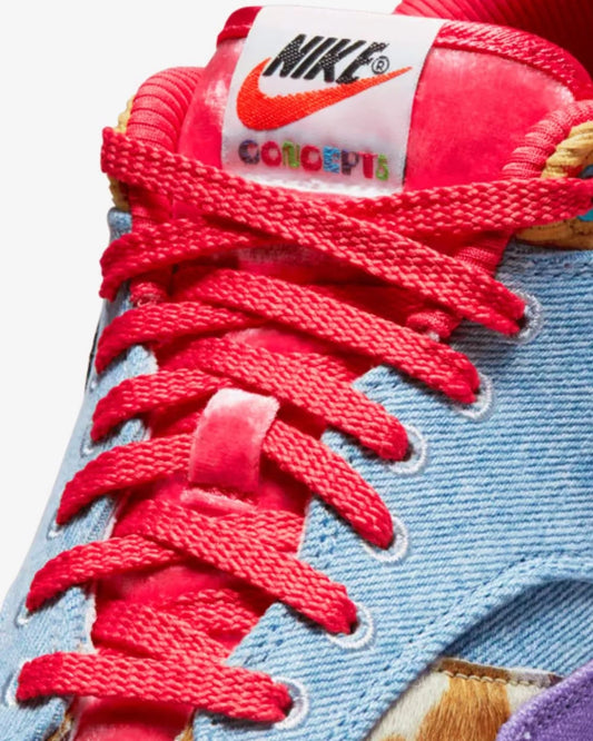 Nike Air Max 1 SP Concepts Far Out — detalle del talón