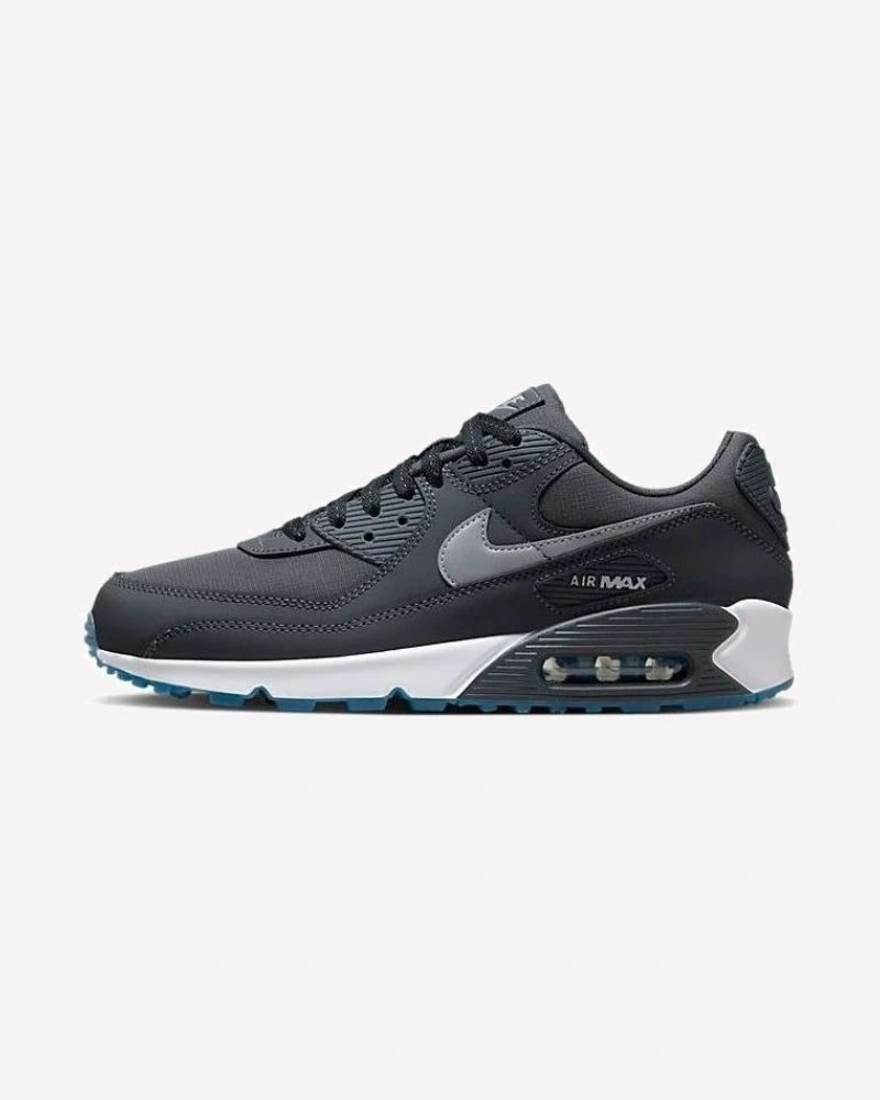 Nike Air Max 90 Reflective Swoosh Anthracite Industrial Blue