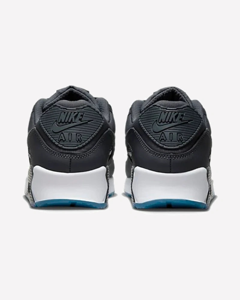 Nike Air Max 90 Reflective Swoosh Anthracite Industrial Blue