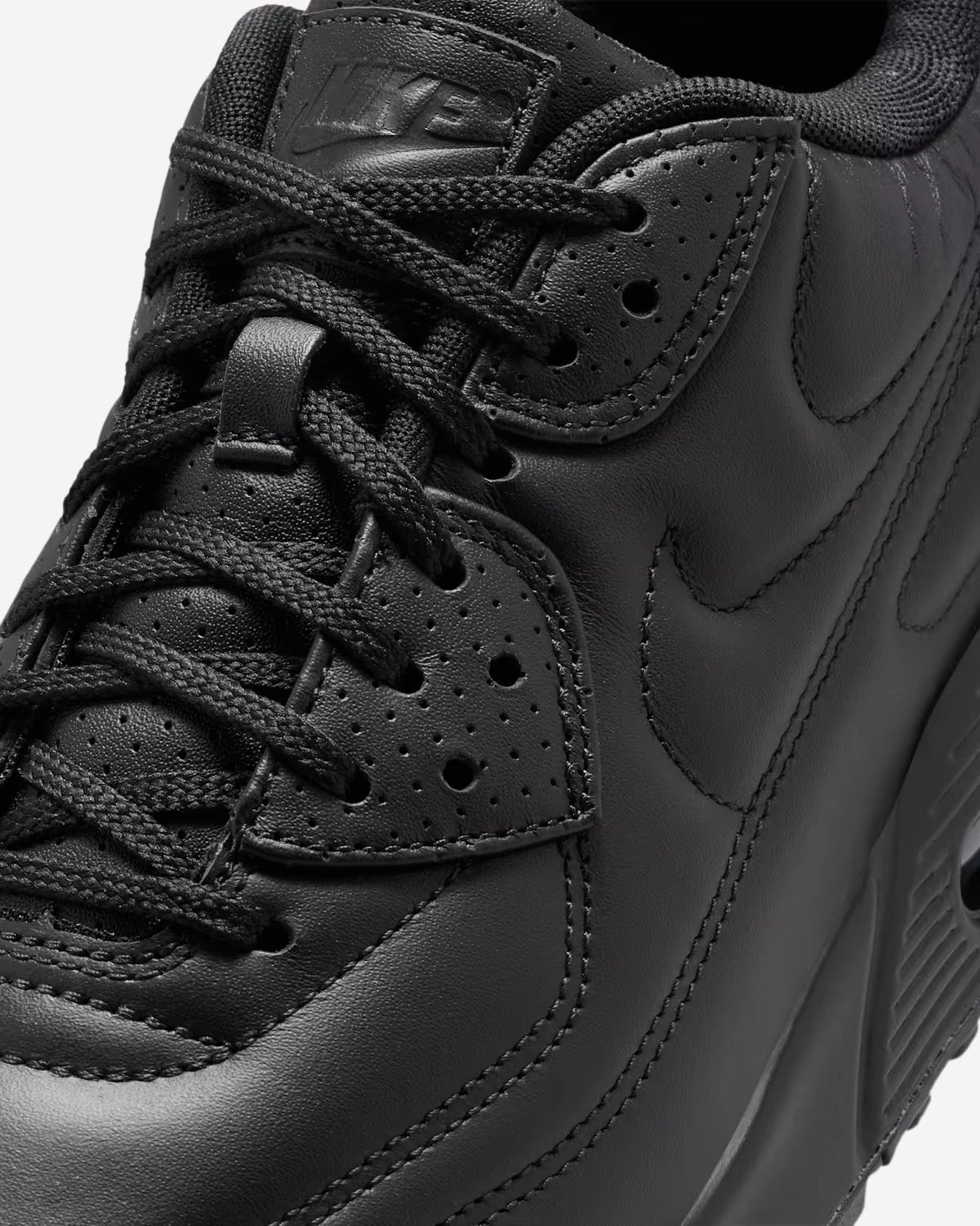 Nike Air Max 90 SP Triple Black Leather